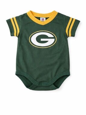 Packers Infant NFL Team Apparel Jersey Bodysuit 3 6 Months